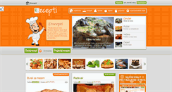 Desktop Screenshot of erecepti.com